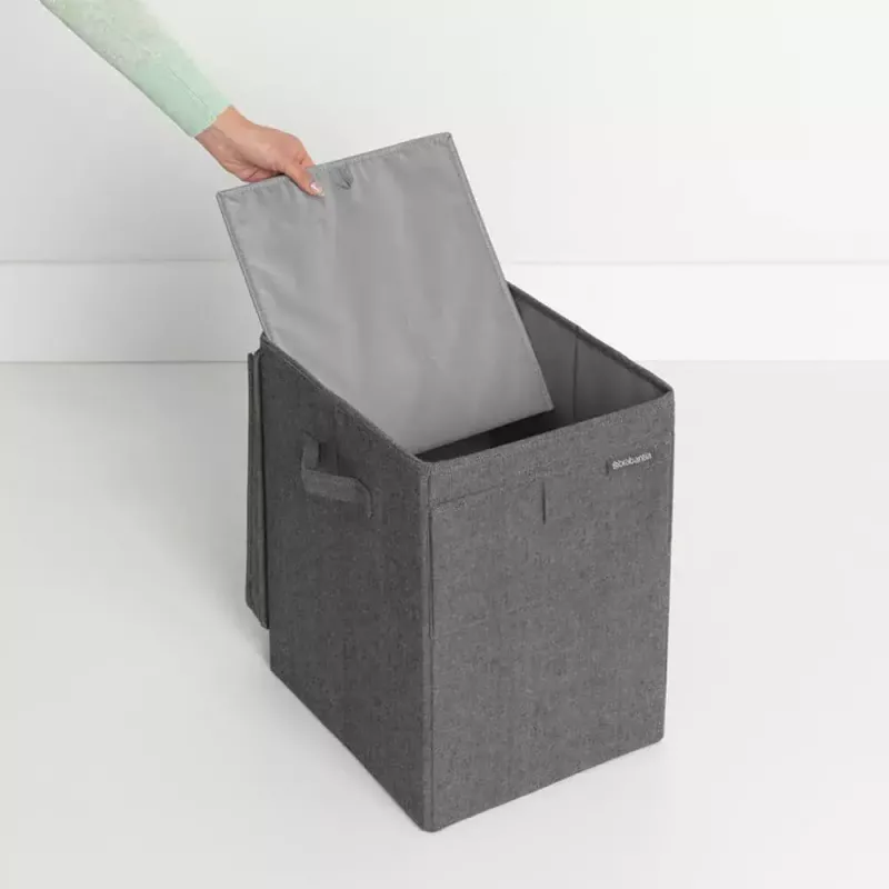 Kosz na pranie Brabantia 120442 35 L prostokątny czarny