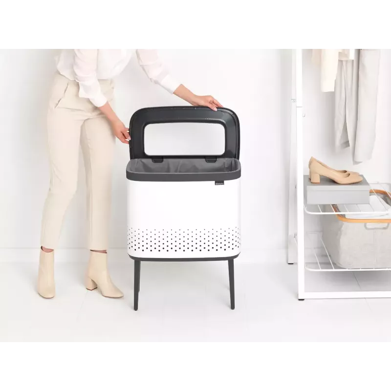 Kosz na pranie Brabantia Bo 60L prostokątny MDF 200502