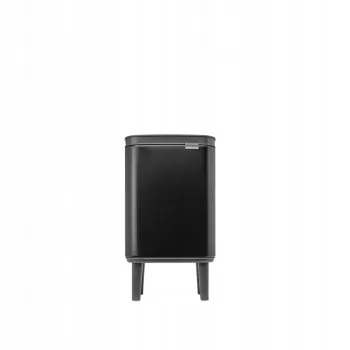Kosz na śmieci BRABANTIA BO 4L czarny mat, model 22 70 28, pojemnik na odpady 4 litry
