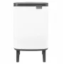 Kosz na śmieci BRABANTIA BO 7L biały, model 22 71 65, pojemność 7 l