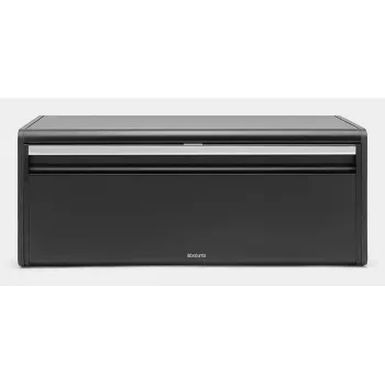 Pojemnik na chleb Brabantia 236860 prostokątny czarny stal 465x250x187 mm