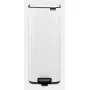 Brabantia Bo Pedal Bin 30 L Rectangular Steel biały