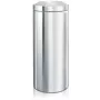 Kosz na śmieci BRABANTIA Flame Guard Brilliant Steel 28 75 27 — kosz pedalowy, 28 l, stal nierdzewna, wkład ognioodporny