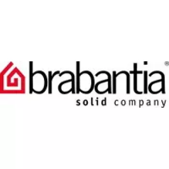 Kosz na pranie Brabantia 35L ciemnoszary biały