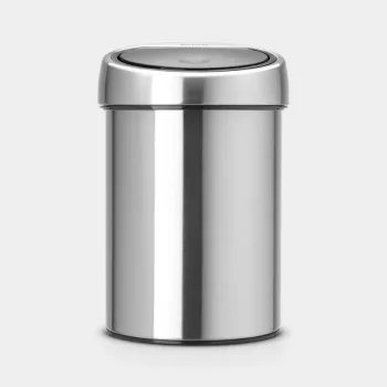 Kosz na śmieci BRABANTIA Touch Bin 3 L, stal matowa, model 36 39 86