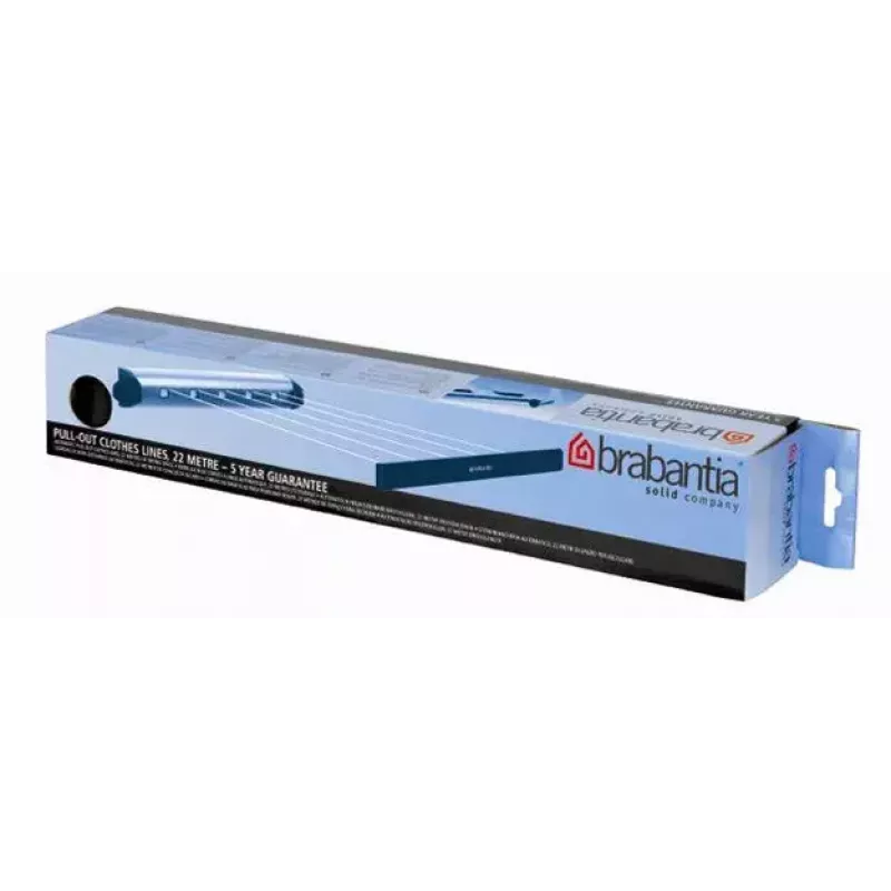 Brabantia Pull-Out Drying Lines Set 2 pcs Stal nierdzewna