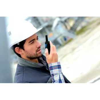 Alecto FR175BW radiotelefon 8 kanałów 446 MHz Czarny Niebieski