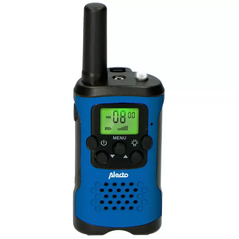 Alecto FR175BW radiotelefon 8 kanałów 446 MHz Czarny Niebieski