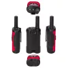 Alecto FR115RD Two-Way Radio 8 kanałów 446 MHz czarny czerwony