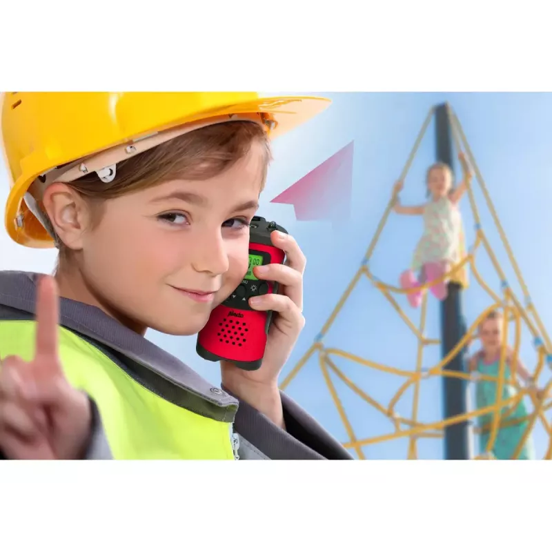 Alecto FR115RD Two-Way Radio 8 kanałów 446 MHz czarny czerwony