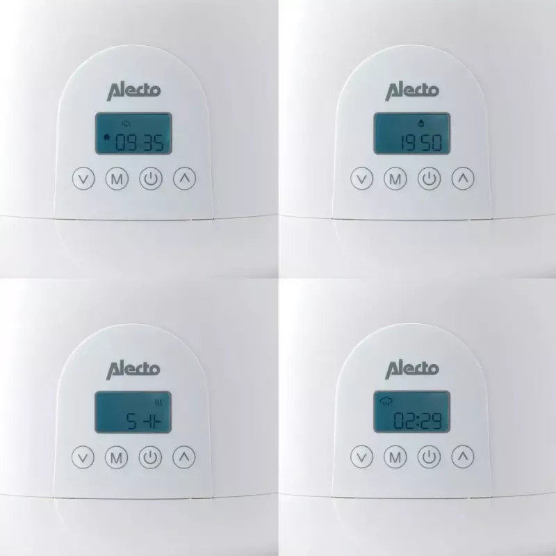 Podgrzewacz do butelek Alecto BW700TWIN — podwójny elektryczny podgrzewacz do butelek 3-w-1, 512 W, 230 V, biały