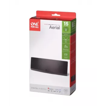 Indoor Antenna One For All Design Line DVB-T Curved EX 45dB 5G