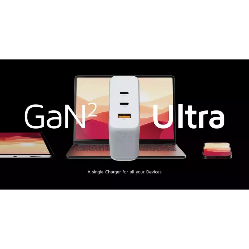 Ładowarka sieciowa Xtorm 100W GaN² Ultra Wall Charger Szybkie ładowanie 2 USB-C