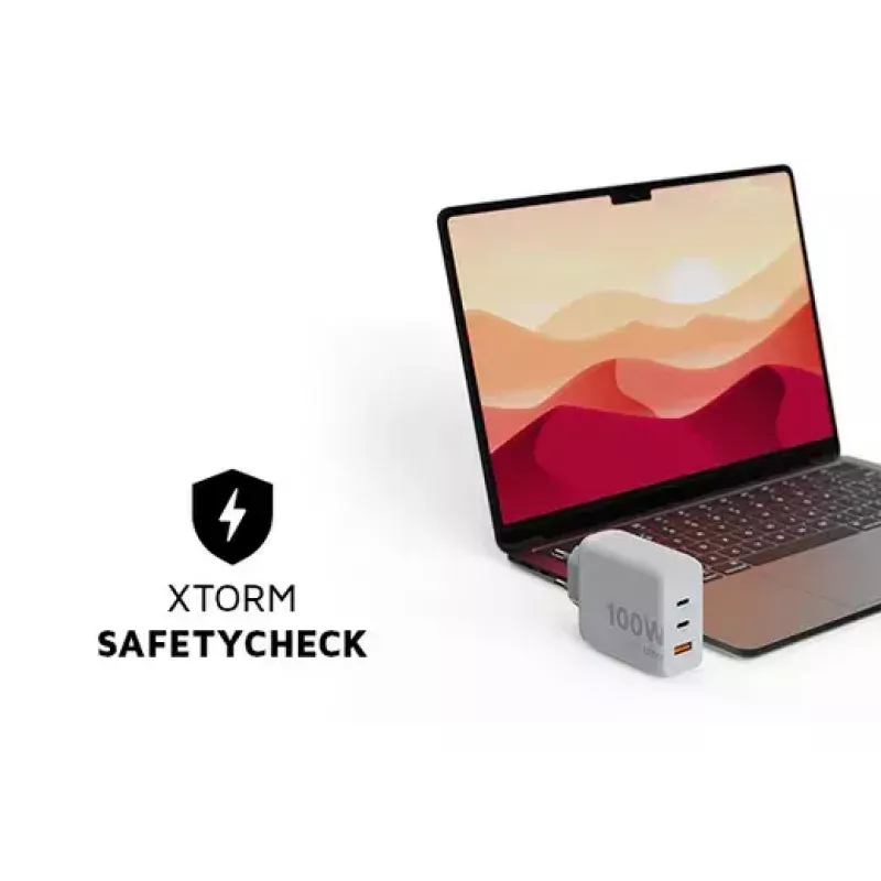 Ładowarka sieciowa Xtorm 100W GaN² Ultra Wall Charger Szybkie ładowanie 2 USB-C