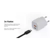 Ładowarka ścienna Xtorm 20W GaN² Ultra — 20 W, USB-C, do użytku wewnętrznego, biała