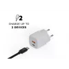 Ładowarka ścienna Xtorm 20W GaN² Ultra — 20 W, USB-C, do użytku wewnętrznego, biała