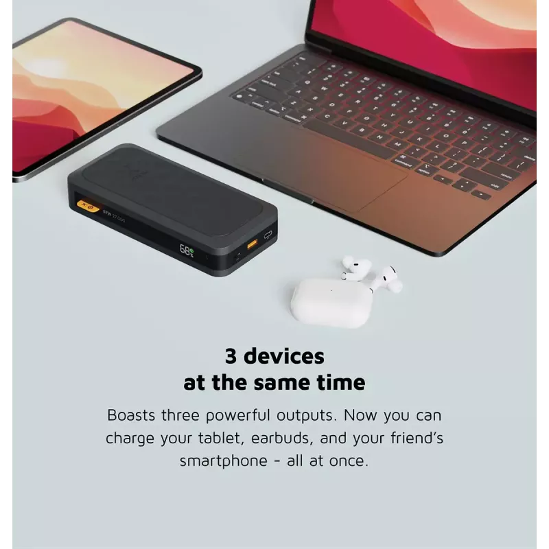 Xtorm 67W Fuel Series Powerbank 27000mAh - Midnight Czarny
