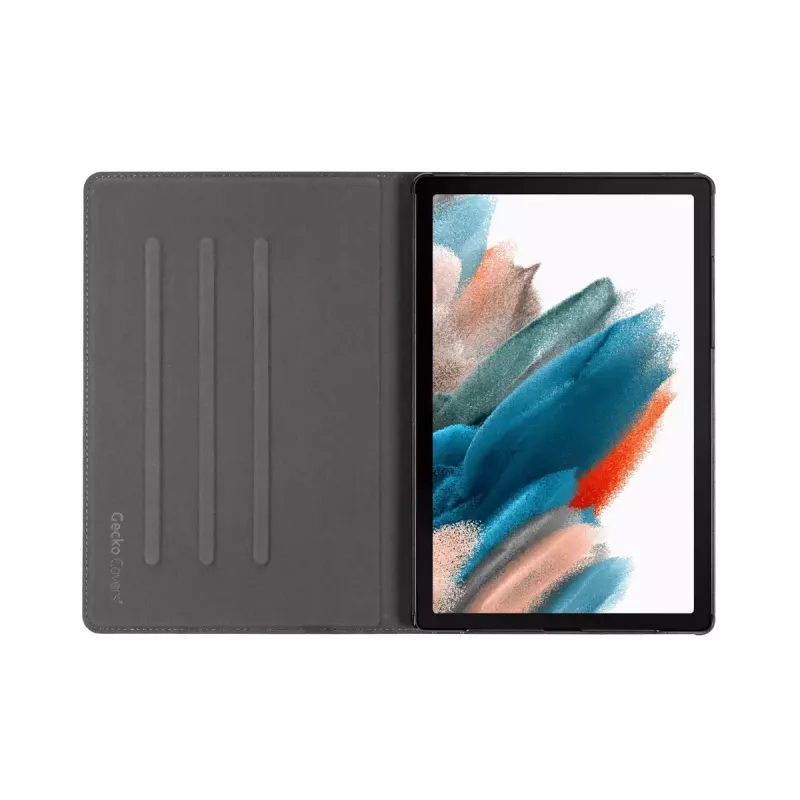 Etui folio GeckoCovers do Galaxy Tab A8 (2021) — Easy-Click 2.0, welur i ekoskóra, podstawka, ekran 10,5 cala