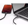 Kabel USB-C na Lightning LINQ byELEMENTS 2m z certyfikatem MFi czarny