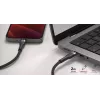 Kabel USB-C na Lightning LINQ byELEMENTS 2m z certyfikatem MFi czarny