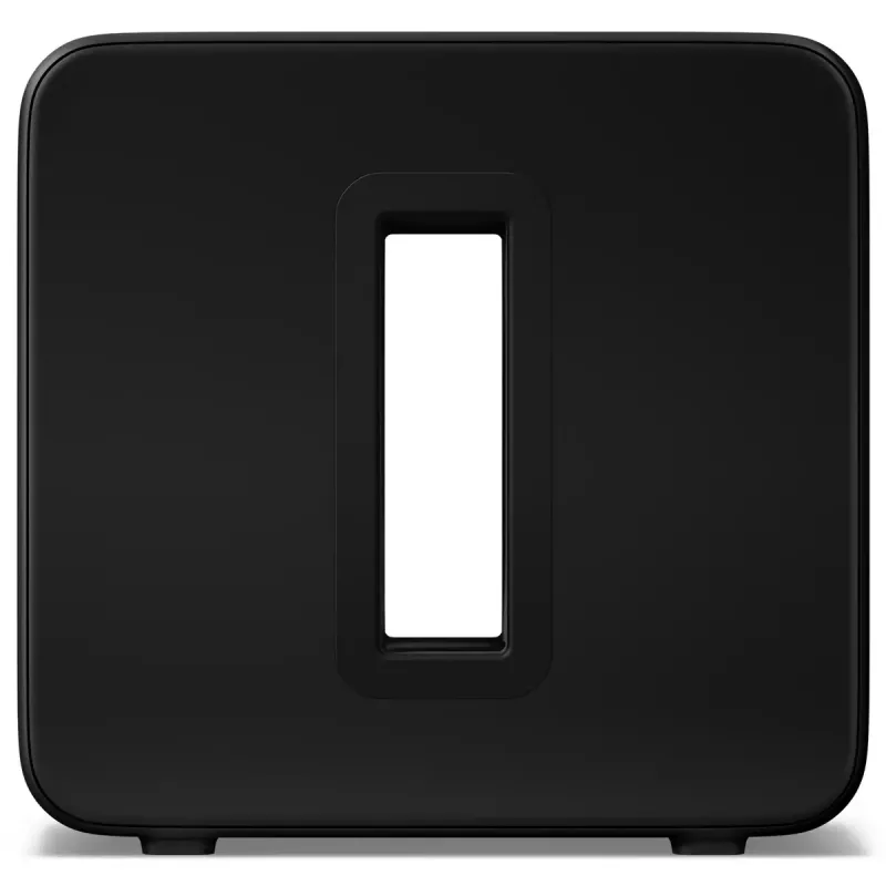 Aktywny subwoofer Sonos Sub 4 Czarny — Wzmacniacz klasy D, AC 110–240 V, 40,2×15,8×38,9 cm