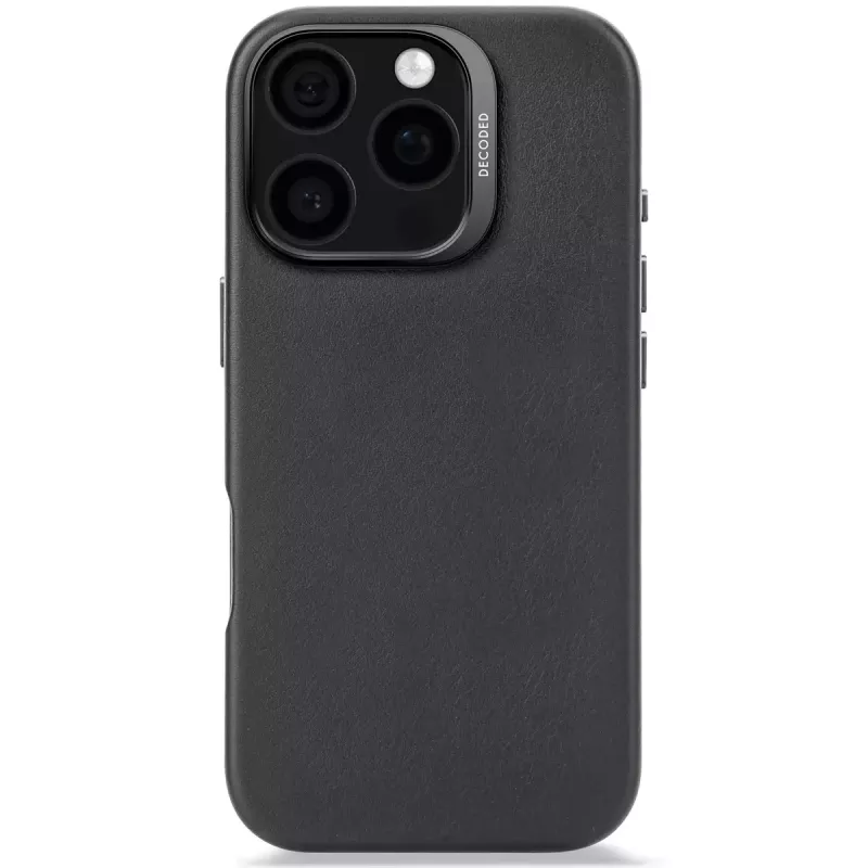 Etui skórzane Decoded iPhone 16 Pro 6,3 cala czarne