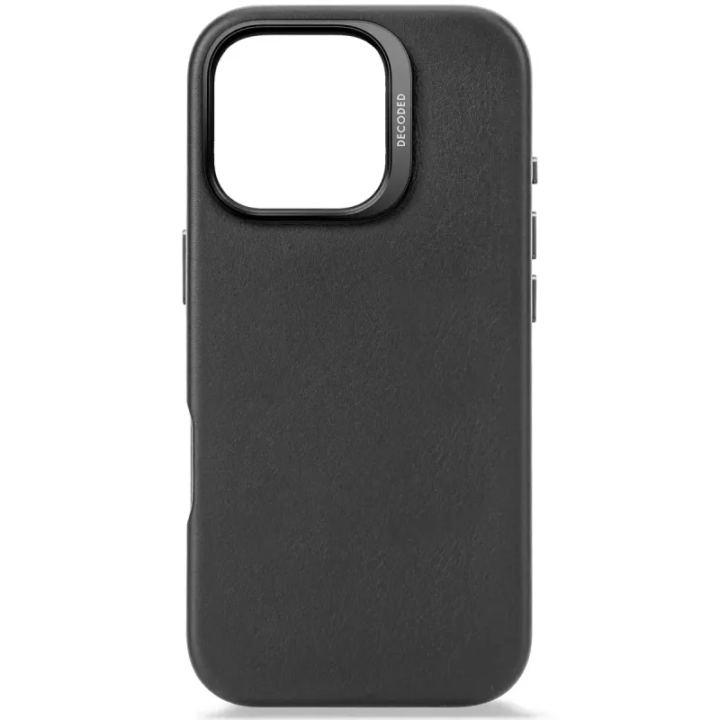 Etui skórzane Decoded iPhone 16 Pro 6,3 cala czarne