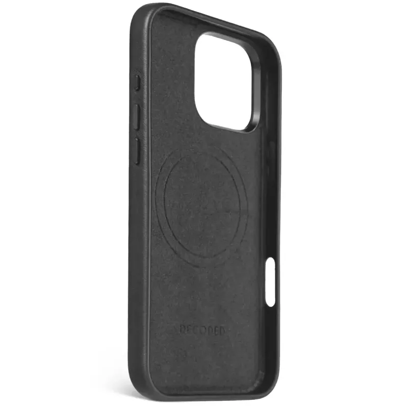 Decoded Leather Case etui na telefon 17,5 cm 6,9 cala pokrowiec Czarny