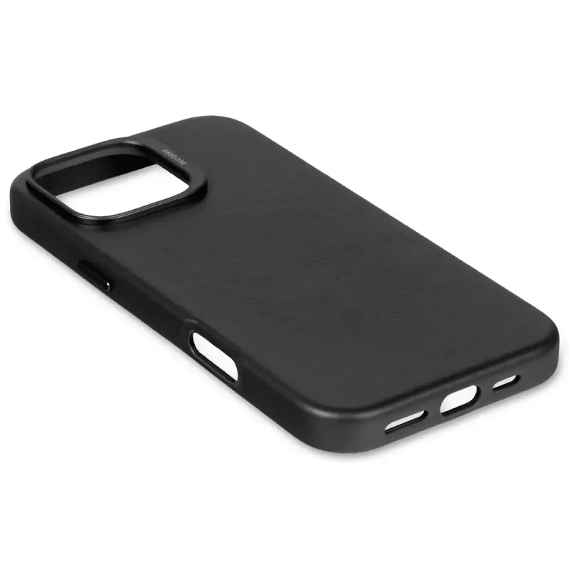 Decoded Leather Case etui na telefon 17,5 cm 6,9 cala pokrowiec Czarny