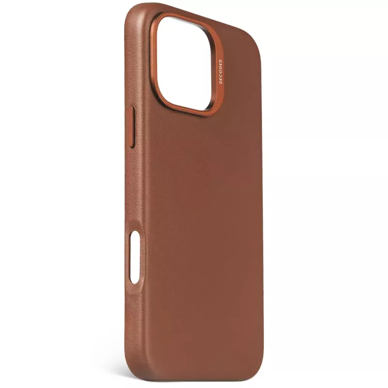 Decoded skórzane etui do iPhone 16 Pro Max 17,5 cm Brązowy