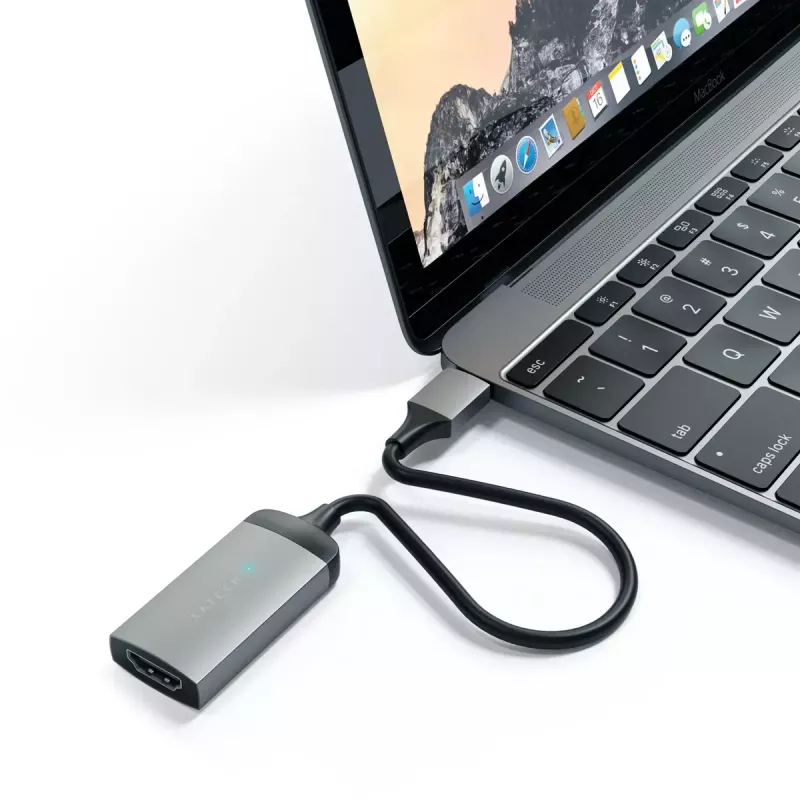 Adapter graficzny USB Satechi ST-TC4KHAM szary