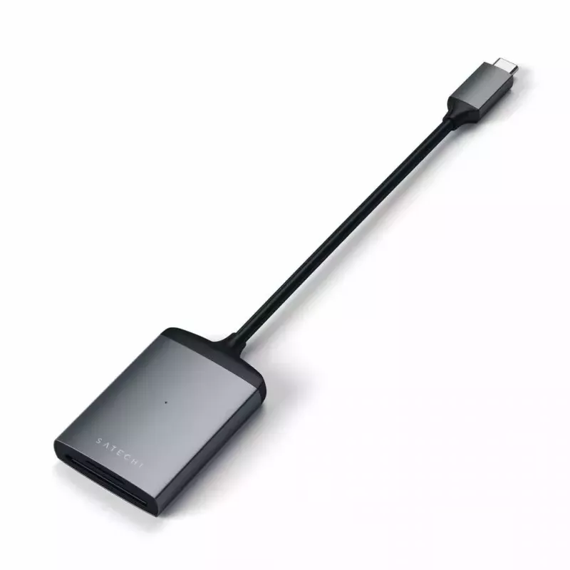 Czytnik kart Satechi ST-TCU3CRM USB 2.0 Type-C — SD, MicroSD, szary, wewnętrzny, 312 Mbit/s