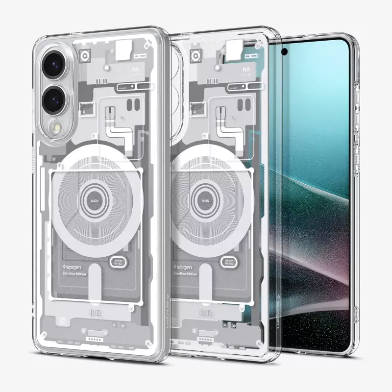 Cover Spigen Galaxy S25 Edge biały 6.7 inch
