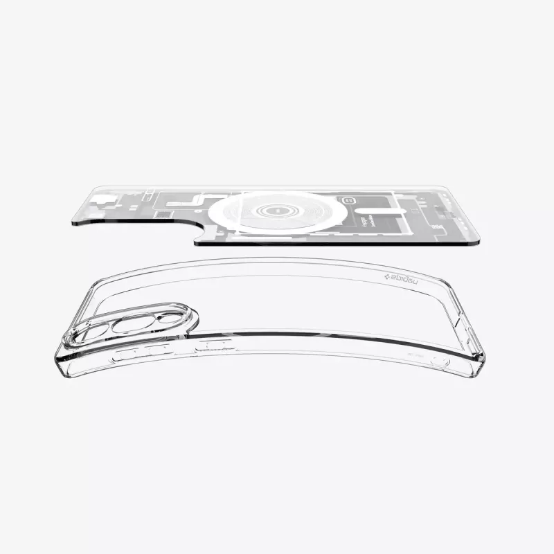 Cover Spigen Galaxy S25 Edge biały 6.7 inch