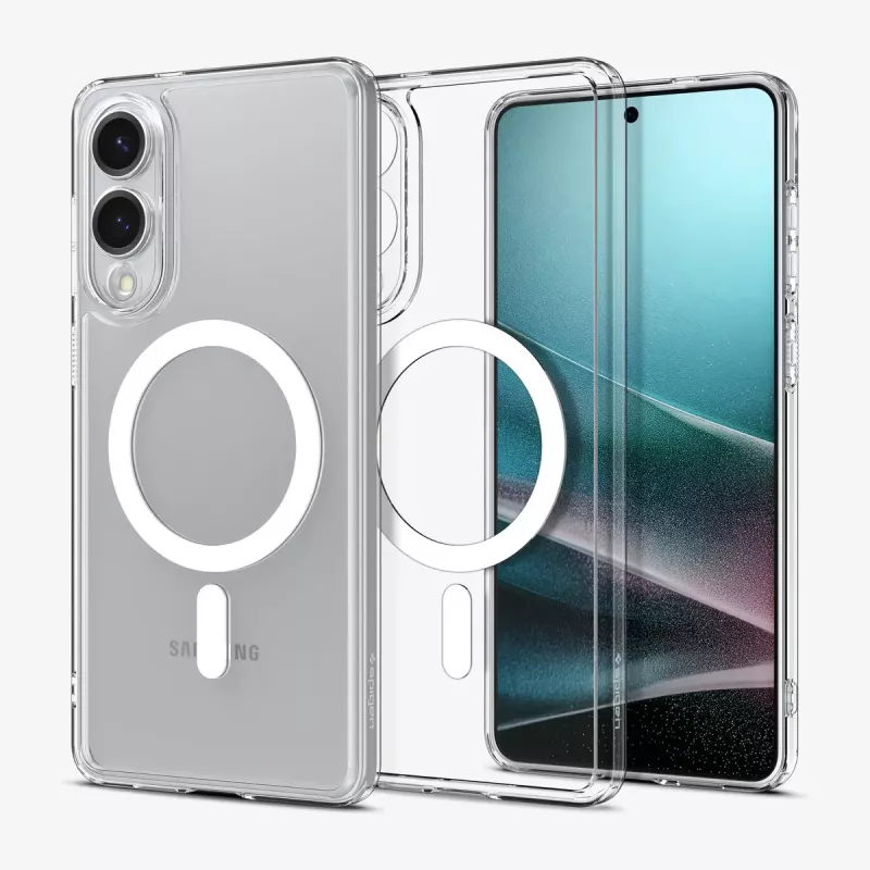 Etui Spigen Galaxy S25 Edge Clear biały Transparent 6.7 cala