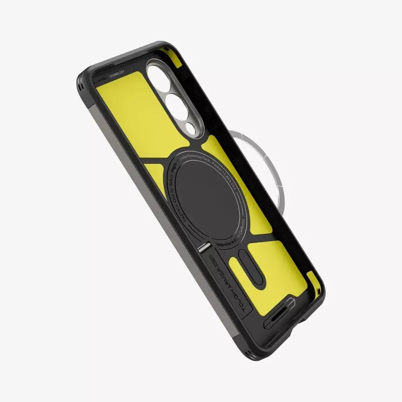 Etui Spigen Galaxy S25 Edge Tough Armor AI MagFit Gunmetal