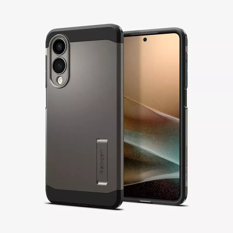 Etui Spigen Galaxy S25 Edge Tough Armor AI MagFit Gunmetal