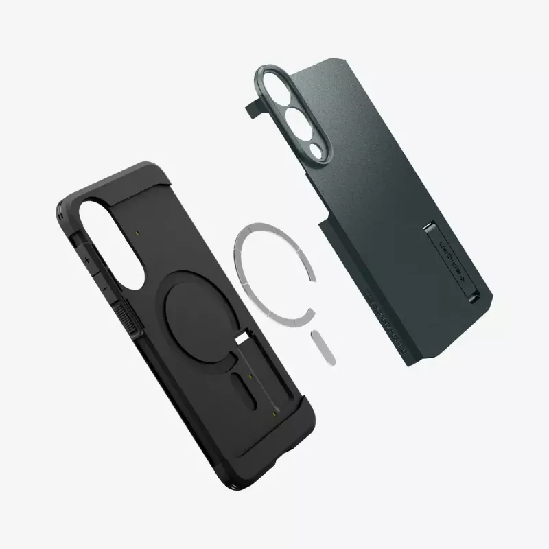 osłona Spigen Galaxy S25 Edge Tough Armor AI Abyss zielony