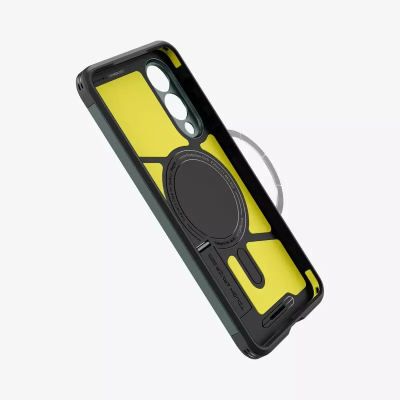 osłona Spigen Galaxy S25 Edge Tough Armor AI Abyss zielony