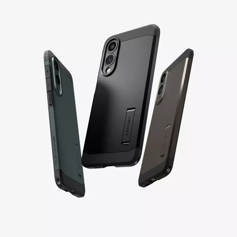 osłona Spigen Galaxy S25 Edge Tough Armor AI Abyss zielony