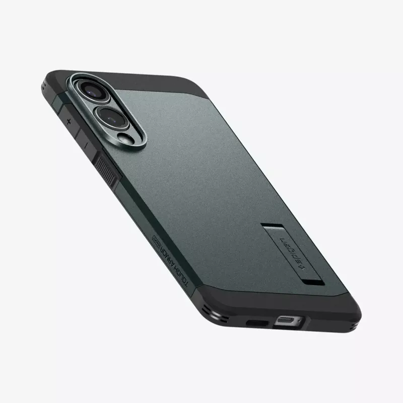 osłona Spigen Galaxy S25 Edge Tough Armor AI Abyss zielony