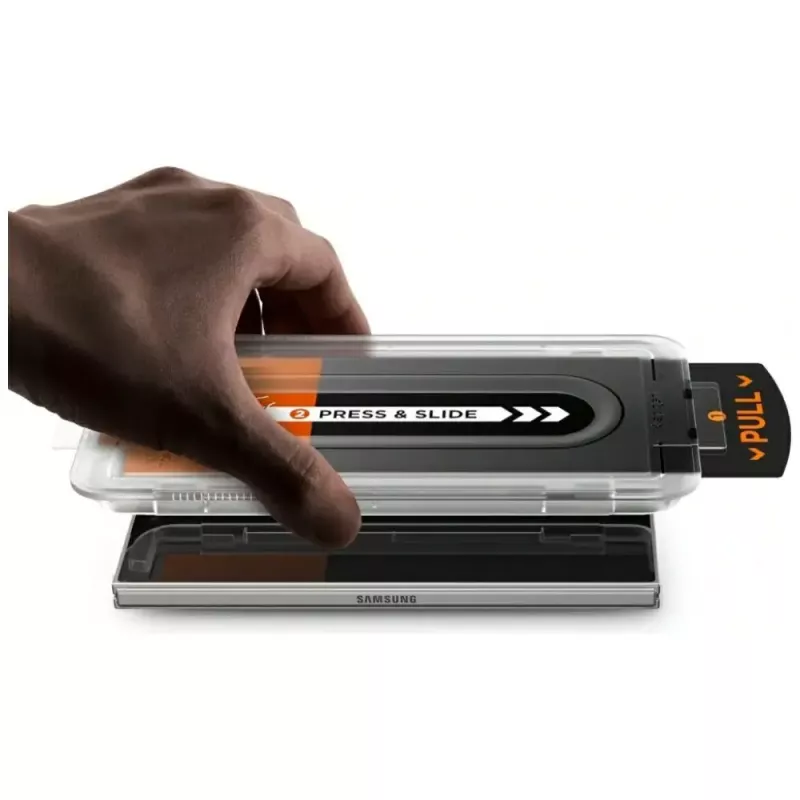 Szkło ochronne Spigen Glas.TR EZ FIT Pro do Samsung Galaxy Z Fold 7 — przezroczyste, 2 szt.