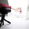 Lampa światła ciągłego do studia fotograficznego pomarańczowymonkie M1000R