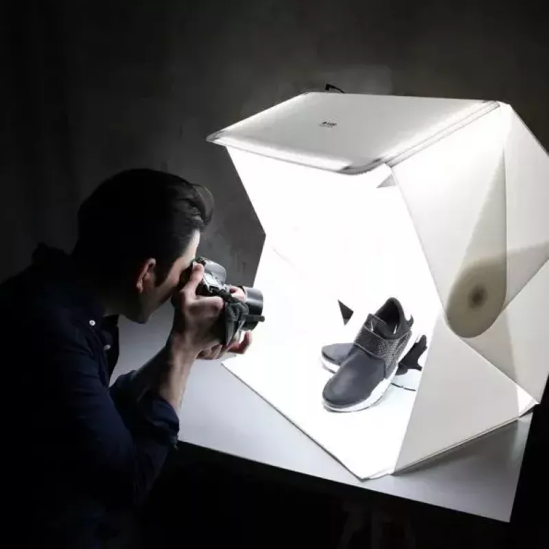 Photo Lightbox pomarańczowymonkie Foldio3