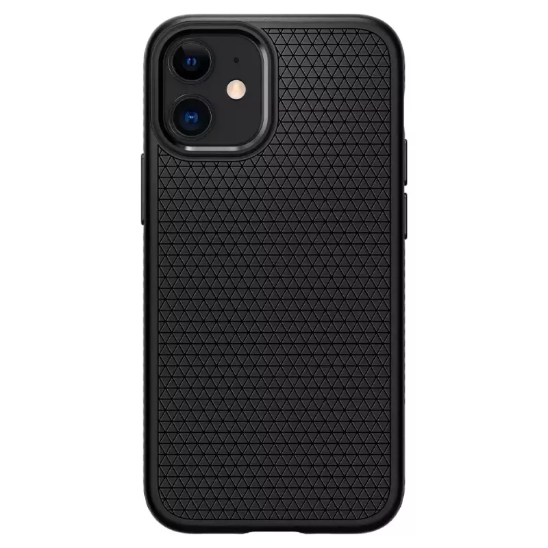 Cover Spigen Liquid Air iPhone 12 12 Pro Czarny