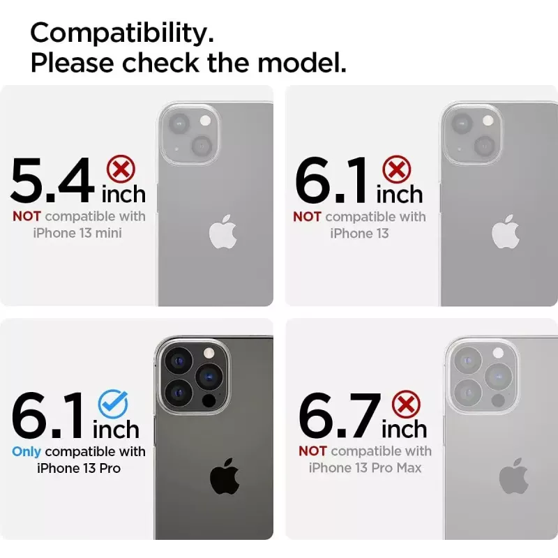 Folia ochronna Spigen AGL03391 do Apple iPhone 13/13 Pro szkło hartowane