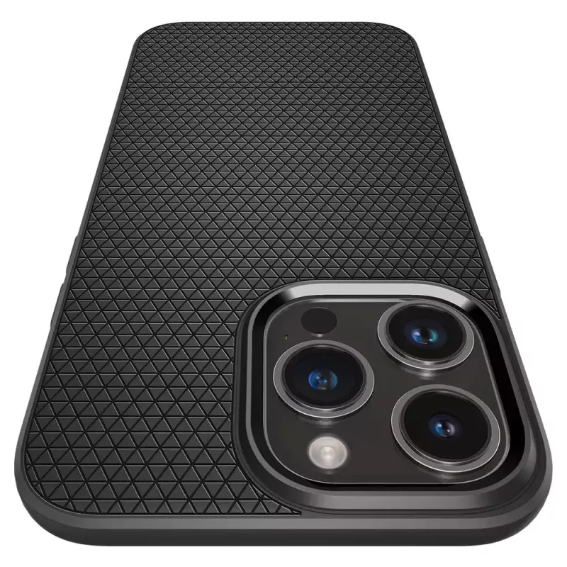 Cover Spigen Liquid Air iPhone 14 Pro Max 17 cm Czarny