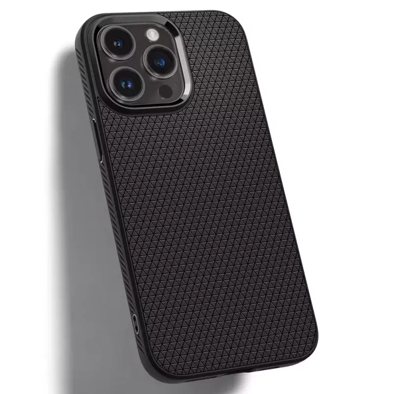 Cover Spigen Liquid Air iPhone 14 Pro Max 17 cm Czarny