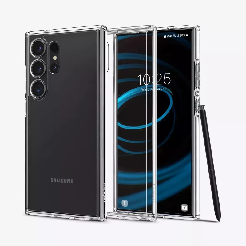 Spigen Cover ACS07292 Galaxy S24 Ultra Transparentny 17,3 cm