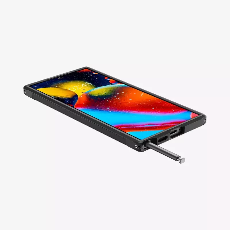 Spigen Tough Armor etui na telefon komórkowy Czarny Galaxy S24 Ultra 17,3 cm
